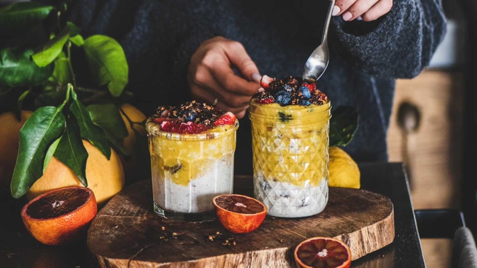 Øk hyggefaktoren i julen med safrankrydret rawgrøt