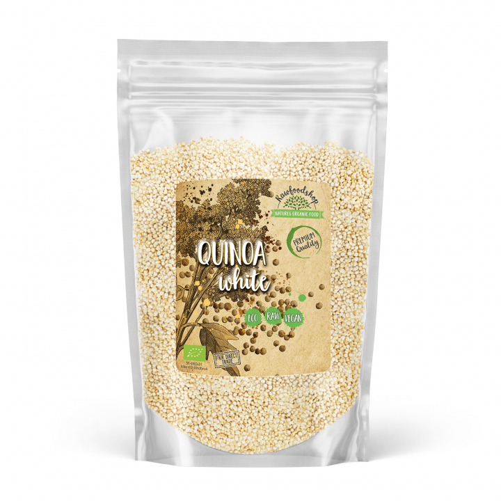 Quinoa Hvit ØKO 1kg i gruppen Råvarer & Drikke / Pantryet / Frø hos Rawfoodshop Scandinavia AB (101791)