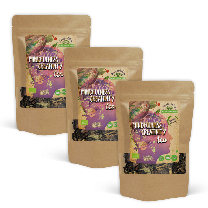 Mindfulness Creativity Te ØKO 50g x 3 pakker i gruppen Råvarer & Drikke / Drikkevarer / Te hos Rawfoodshop Scandinavia AB (106155-SET3)