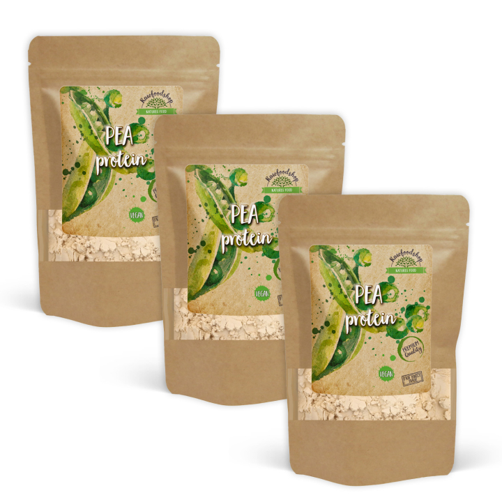 Erteprotein 500g x 3 pakker i gruppen Råvarer & Drikke / Helsekost / Proteinpulver hos Rawfoodshop Scandinavia AB (150145-SET3)