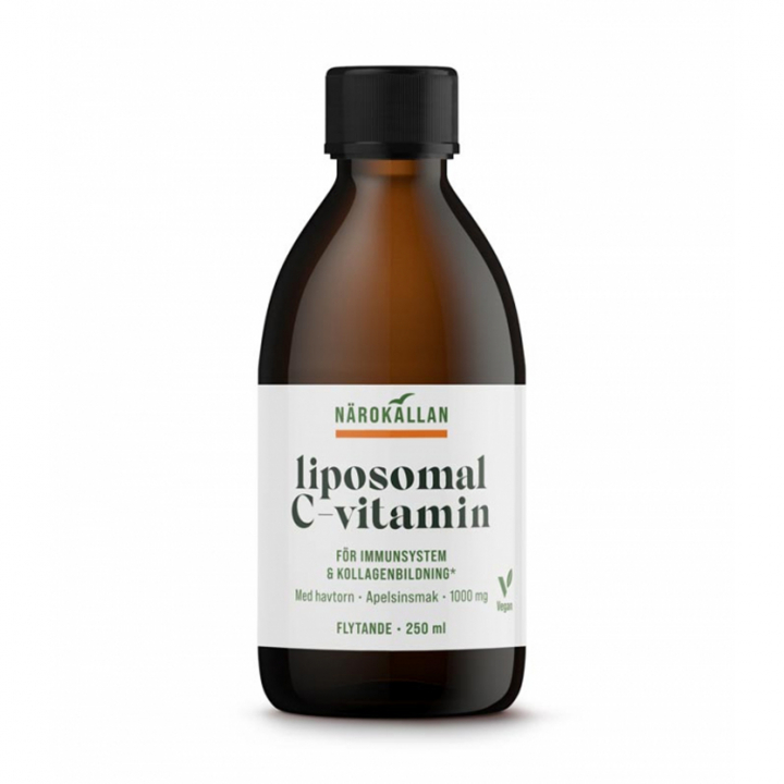 Liposomal C-vitamin 250 ml i gruppen Helse / Kosttilskudd / Vitaminer / Enkle vitaminer hos Rawfoodshop Scandinavia AB (1738)