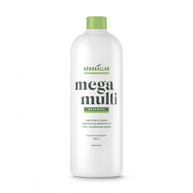 Mega Multi advanced 900ml i gruppen Kosttilskudd / Mineraler / Mineralkompleks hos Rawfoodshop Scandinavia AB (1800)