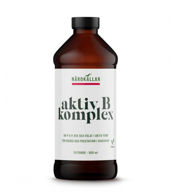 Aktiv B Komplex 500 ml i gruppen Helse / Kosttilskudd / Vitaminer hos Rawfoodshop Scandinavia AB (1802)