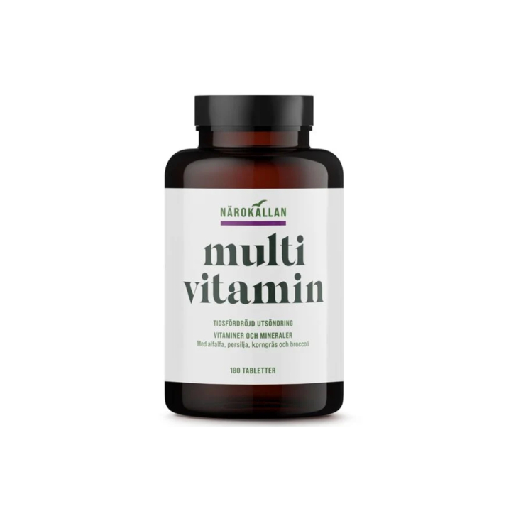 Multivitamin tidsforsinket 180 tabletter i gruppen Kosttilskudd / Vitaminer / Multivitaminer hos Rawfoodshop Scandinavia AB (1820)