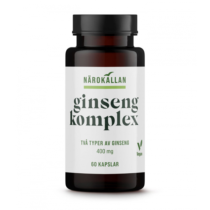 Ginseng Kompleks i gruppen Kosttilskudd / Urter & Planter hos Rawfoodshop Scandinavia AB (1863)