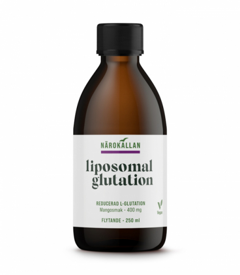 Liposomal Glutation 250ml i gruppen Helse / Kosttilskudd hos Rawfoodshop Scandinavia AB (1874)