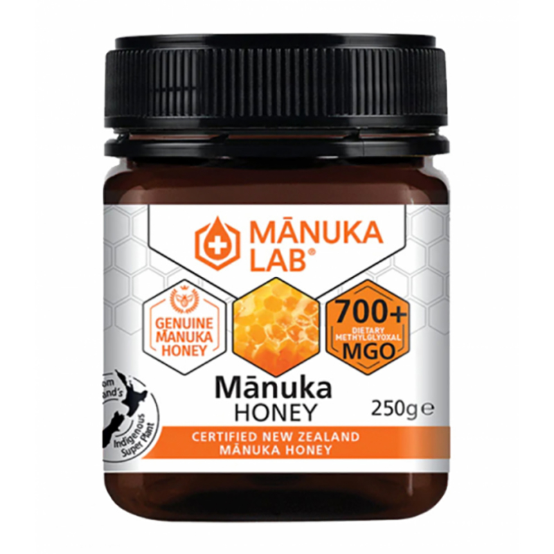 Manuka Lab Manukahonning MGO 700+ 250g i gruppen Råvarer & Drikke / Baking og matlaging / Søtning / Honning hos Rawfoodshop Scandinavia AB (1924)