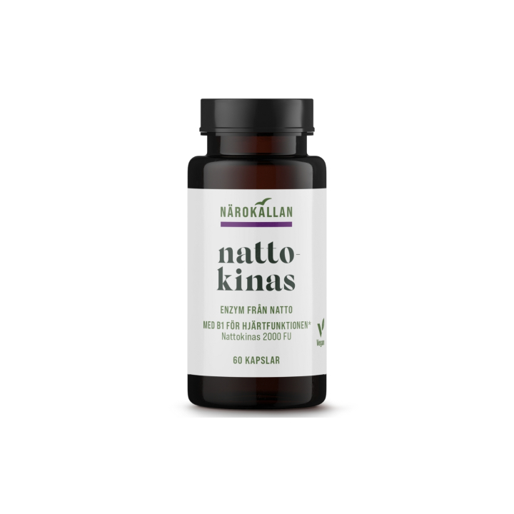 Nattokinas 60kaps i gruppen Kosttilskudd / Andre kosttilskudd / Enzymer hos Rawfoodshop Scandinavia AB (2137)