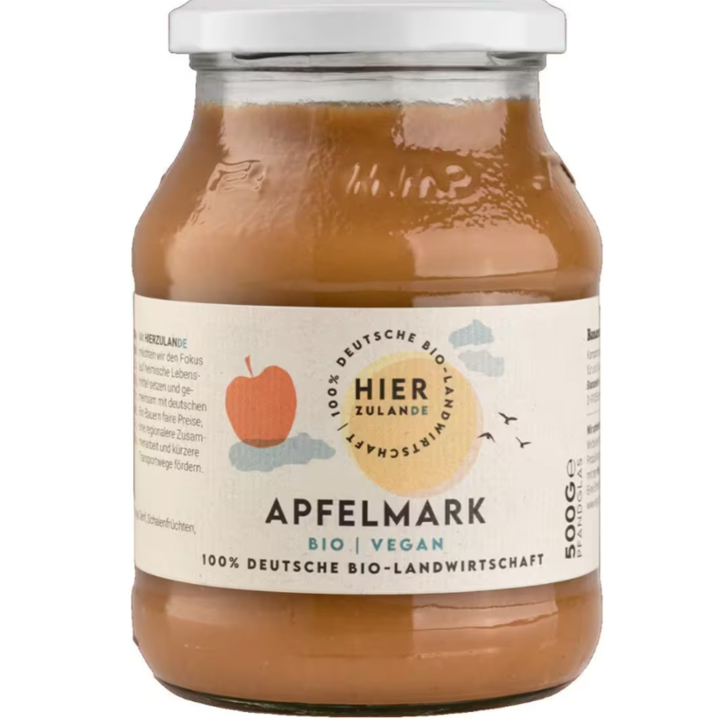 Eplepuré ØKO 500g i gruppen Råvarer & Drikke / Frukt og bær / Eple hos Rawfoodshop Scandinavia AB (29187)