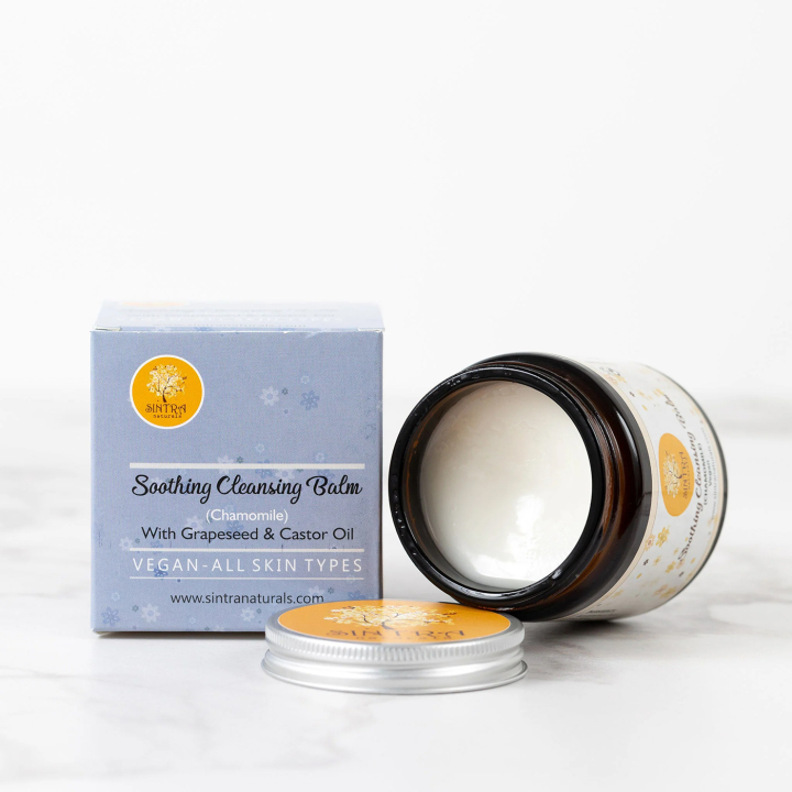 Cleansing Balm Kamille 120ml i gruppen Kroppspleie / Ferdige produkter / Ansiktspleie hos Rawfoodshop Scandinavia AB (330129)