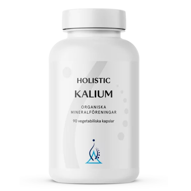 Holistic Kalium 250mg 90kapsler i gruppen Helse / Kosttilskudd / Mineraler hos Rawfoodshop Scandinavia AB (4040)