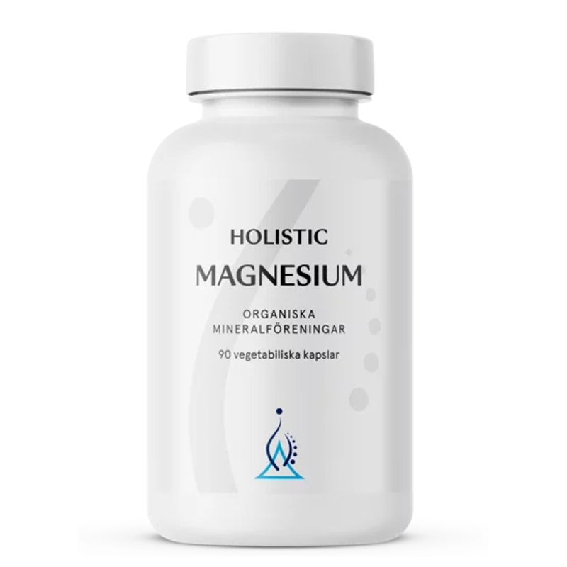 Holistic Magnesium 90kaps i gruppen Helse / Kosttilskudd / Mineraler hos Rawfoodshop Scandinavia AB (4050)