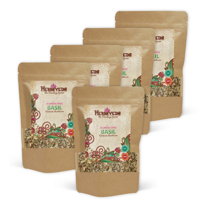 Basilikum ØKO 30g x 5 pakker i gruppen Råvarer & Drikke / Spiskammer / Krydder & Salt hos Rawfoodshop Scandinavia AB (406031-SET5)