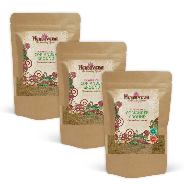 Koriander Malt ØKO 50g x 3 pakker i gruppen Råvarer & Drikke / Spiskammer / Krydder & Salt hos Rawfoodshop Scandinavia AB (406562-SET3)