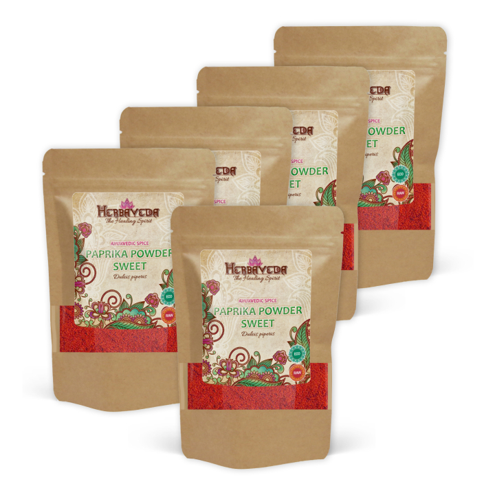 Paprikapulver Søtt ØKO 50g x 5 pakker i gruppen Råvarer & Drikke / Spiskammer / Krydder & Salt hos Rawfoodshop Scandinavia AB (406591-SET5)