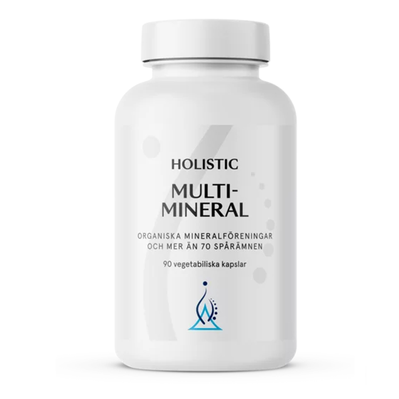 Holistic MultiMineral 90kaps i gruppen Helse / Kosttilskudd / Vitaminer / Multivitaminer hos Rawfoodshop Scandinavia AB (4081)