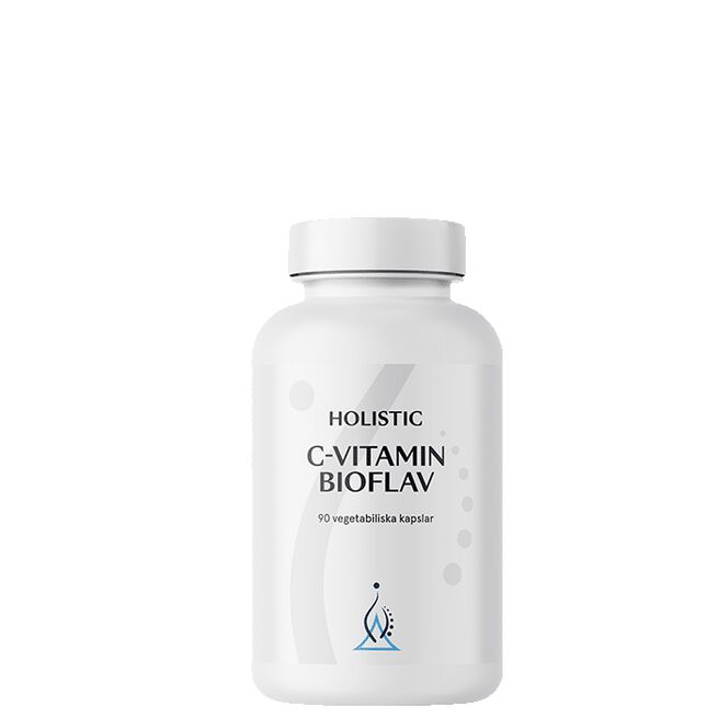 C-Vitamin BioFlav 90 Kapsler i gruppen Helse / Kosttilskudd / Vitaminer / Enkle vitaminer hos Rawfoodshop Scandinavia AB (4116)