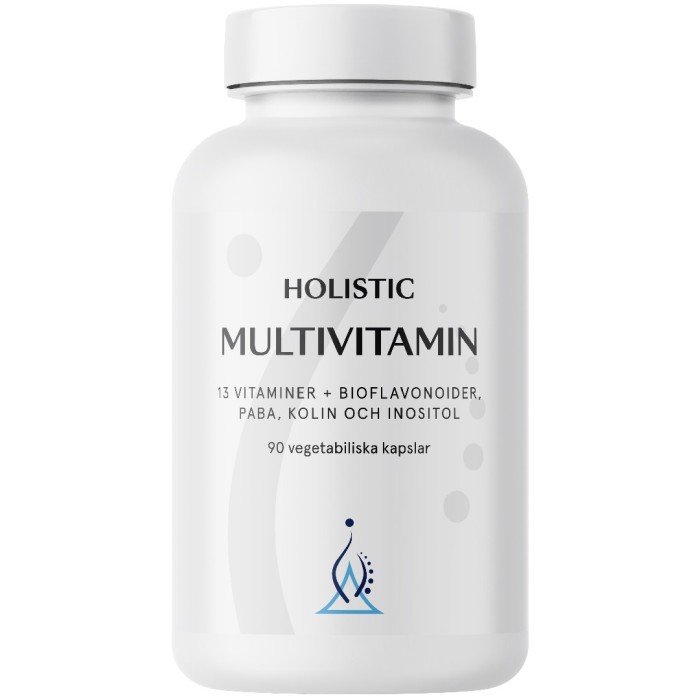 Holistic MultiVitamin 90kaps i gruppen Helse / Kosttilskudd / Vitaminer / Multivitaminer hos Rawfoodshop Scandinavia AB (4119)