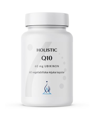 Holistic Q10 60kaps i gruppen Helse / Kosttilskudd / Vitaminer / Enkle vitaminer hos Rawfoodshop Scandinavia AB (4138)