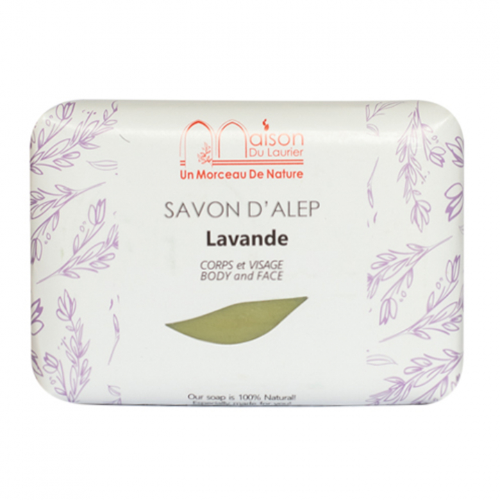 Aleppo såpe Lavender 100g i gruppen Kroppspleie / Ferdige produkter / Såpe hos Rawfoodshop Scandinavia AB (429154)