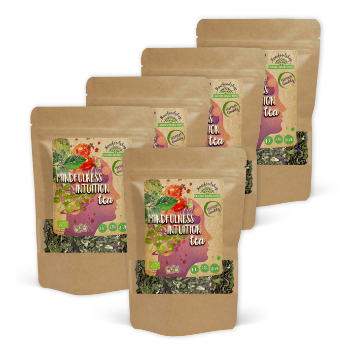 Mindfulness Intuition Te ØKO 50g x 5 pakker i gruppen Råvarer & Drikke / Drikkevarer / Te hos Rawfoodshop Scandinavia AB (437155-SET5)