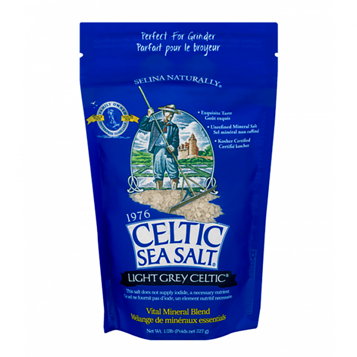 Celtic Sjö Salt Grovmalt 227 g i gruppen Råvarer & Drikke / Pantryet / Krydder hos Rawfoodshop Scandinavia AB (465)