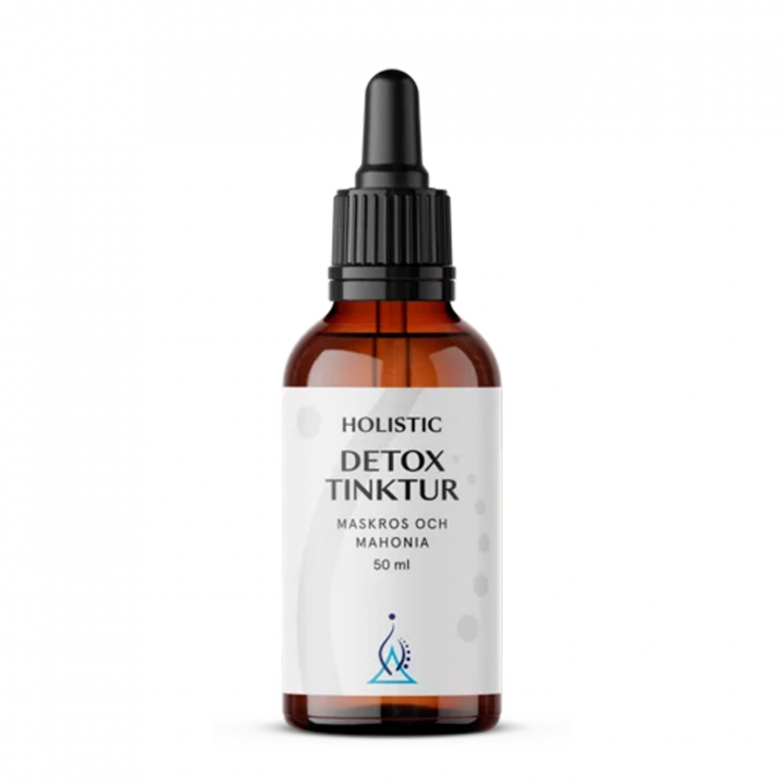 Holistic Detox Tinktur 50ml i gruppen Helse / Urter, alger & sopp / Urter hos Rawfoodshop Scandinavia AB (5110)