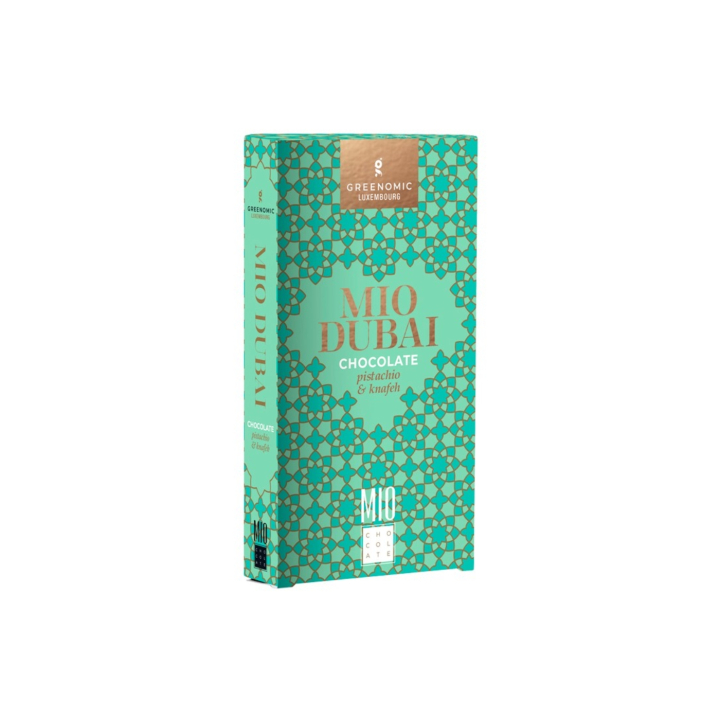 MIO Dubai Sjokolade 180g i gruppen Råvarer & Drikke / Godteri og sjokolade / Sjokolade og bars hos Rawfoodshop Scandinavia AB (5605)