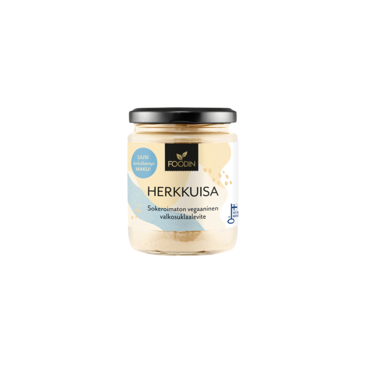 Herkkuisa Hvit Sjokoladekrem Sukkerfri 240g i gruppen Råvarer & Drikke / Spiskammer / Smør & Kremede Pålegg hos Rawfoodshop Scandinavia AB (6430048230093)