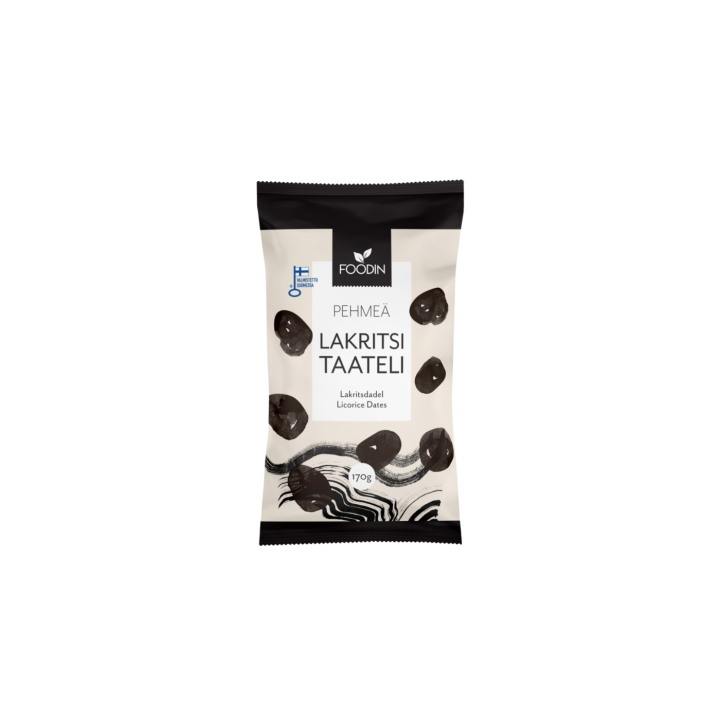 Lakris Dadler 170g i gruppen Råvarer & Drikke / Godteri og sjokolade / Sukkertøy hos Rawfoodshop Scandinavia AB (6430048231632)