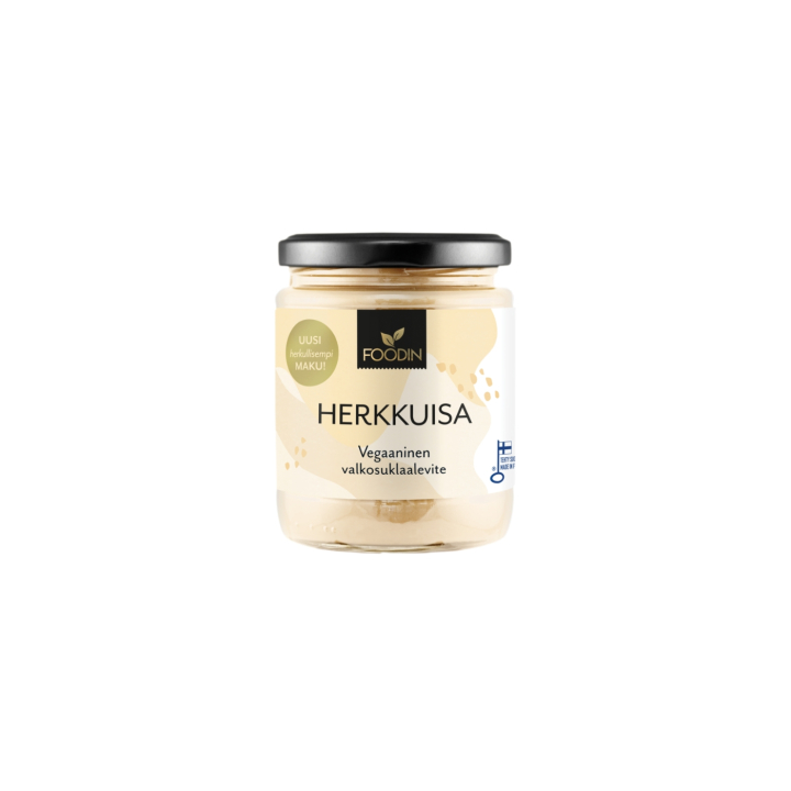 Herkkuisa Hvit Sjokoladekrem 240g i gruppen Råvarer & Drikke / Spiskammer / Smør & Kremede Pålegg hos Rawfoodshop Scandinavia AB (6430048234152)