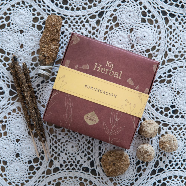 Herbal Purifying Kit i gruppen Hjem & Sjel / Ritual & Seremoni / Røkelse, Llys og Dufter hos Rawfoodshop Scandinavia AB (71-01)