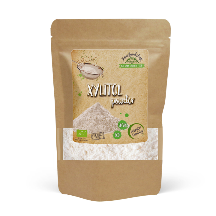 Xylitol Pulver ØKO 500g i gruppen Råvarer & Drikke / Baking / Søtning / Xylitol hos Rawfoodshop Scandinavia AB (8070-1)