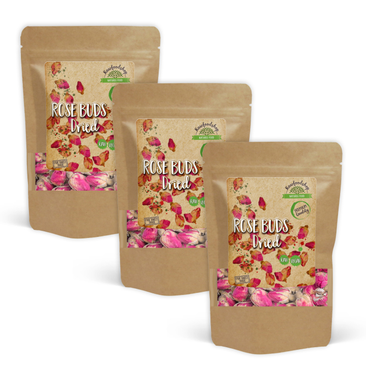 Roseknopper Tørkede 125g x 3 pakker i gruppen OUTLET 20-80% / Baking 20-70% hos Rawfoodshop Scandinavia AB (82432125-SET3)