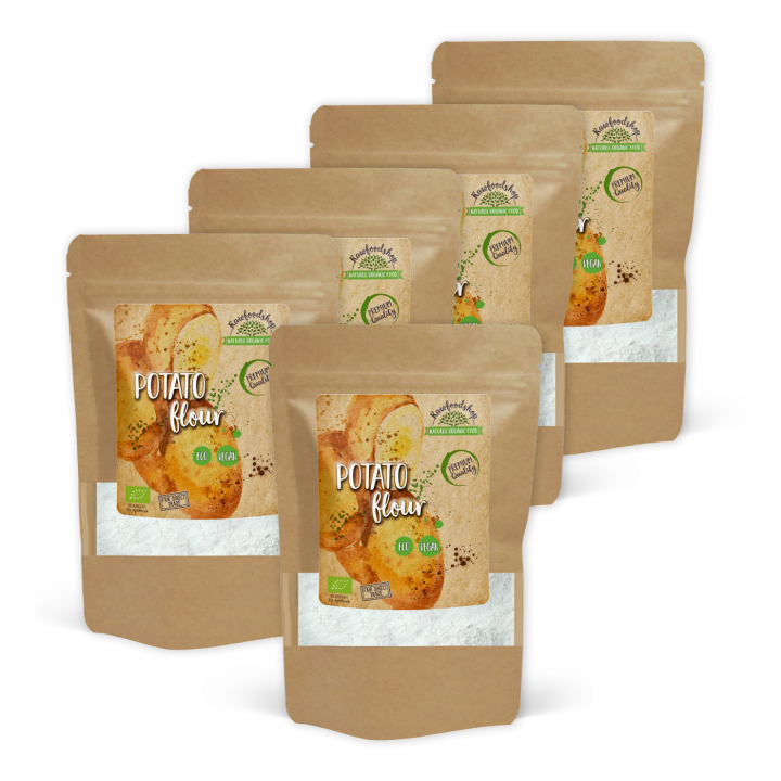 Potetmel ØKO 400g x 5 pakker i gruppen Råvarer & Drikke / Baking / Mel hos Rawfoodshop Scandinavia AB (AB016-SET5)
