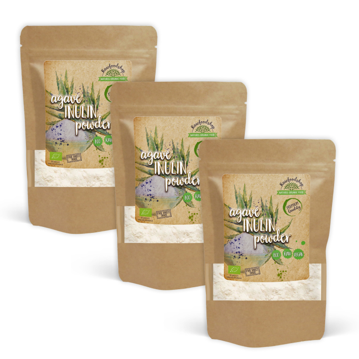 Agave Inulin ØKO 125g x 3 pakker i gruppen Råvarer & Drikke / Baking / Søtning hos Rawfoodshop Scandinavia AB (AGI10-SET3)