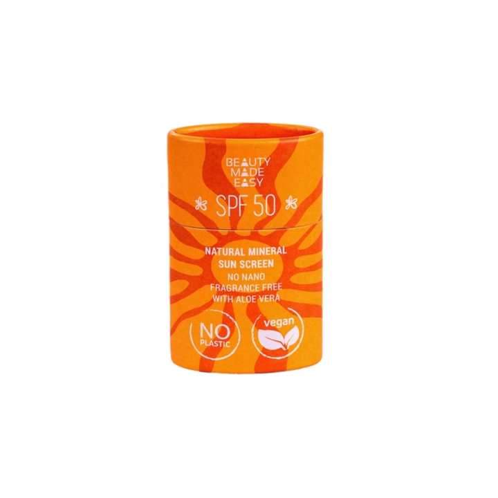 Solstift Ansikt SPF 50 30g i gruppen Hud & Kropp / Ansikte / Solbeskyttelse hos Rawfoodshop Scandinavia AB (BMESPF50)