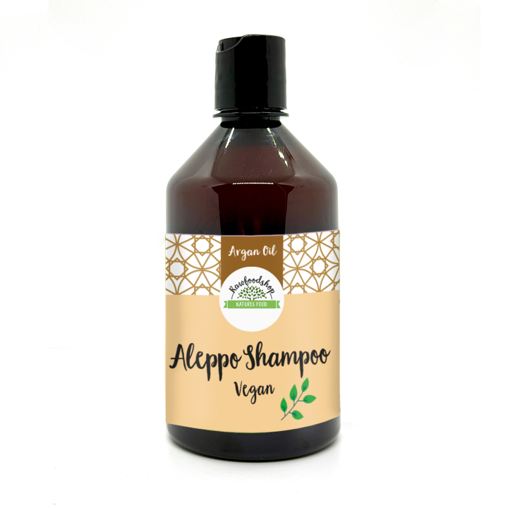 Aleppo Sjampo Arganolje 500ml i gruppen Hud & Kropp / Hår / Sjampo & Balsam hos Rawfoodshop Scandinavia AB (BN13060)