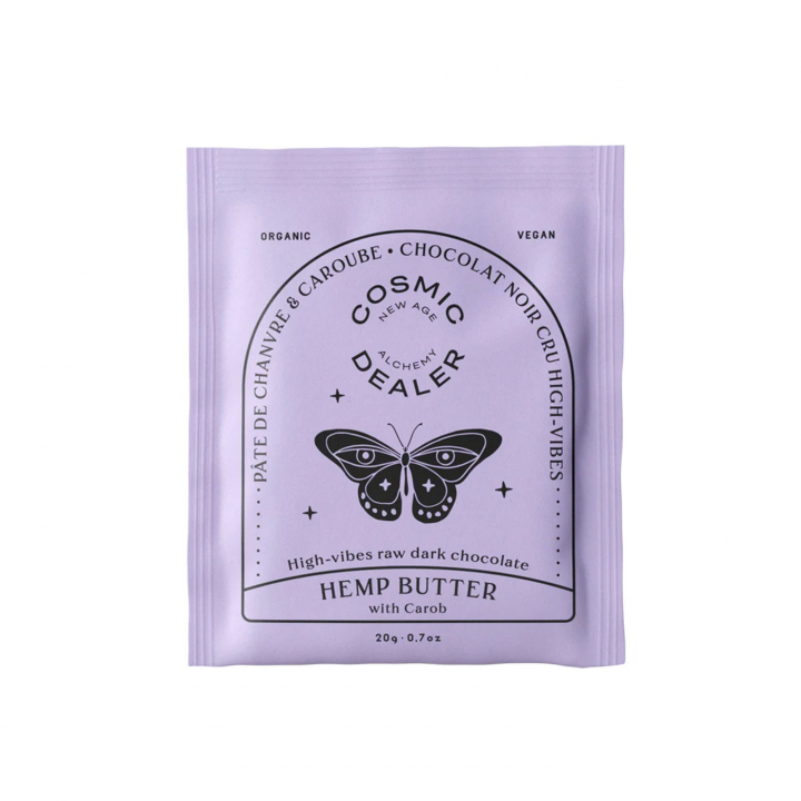 Sjokolade Hampsmør & Carob ØKO 20g i gruppen Råvarer & Drikke / Godteri og sjokolade / Sjokolade og bars hos Rawfoodshop Scandinavia AB (CHAKRAHEMP)