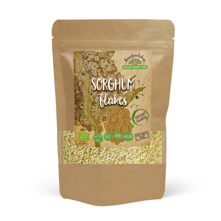 Durra Flakes ØKO 500g i gruppen Råvarer & Drikke / Baking / Korn og flak hos Rawfoodshop Scandinavia AB (FLAKE01)