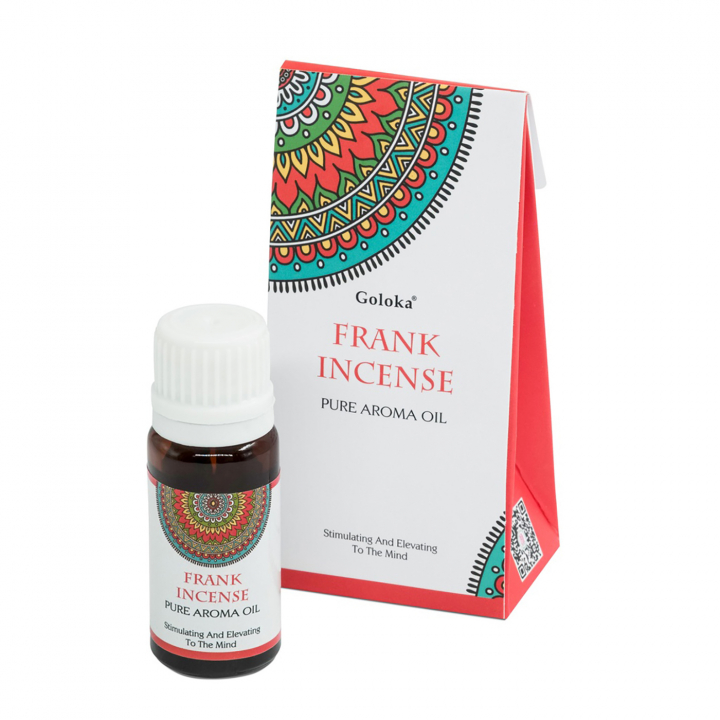 Goloka Frankincense Duft Oil 10ml i gruppen Hjem & Sjel / Ritual & Seremoni / Røkelse, Llys og Dufter hos Rawfoodshop Scandinavia AB (FO35766)