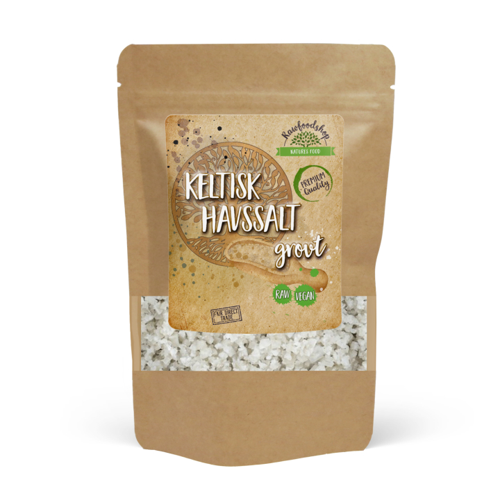 Celtic Havsalt Grovt 500g i gruppen Råvarer & Drikke / Pantryet / Krydder hos Rawfoodshop Scandinavia AB (GS004500)