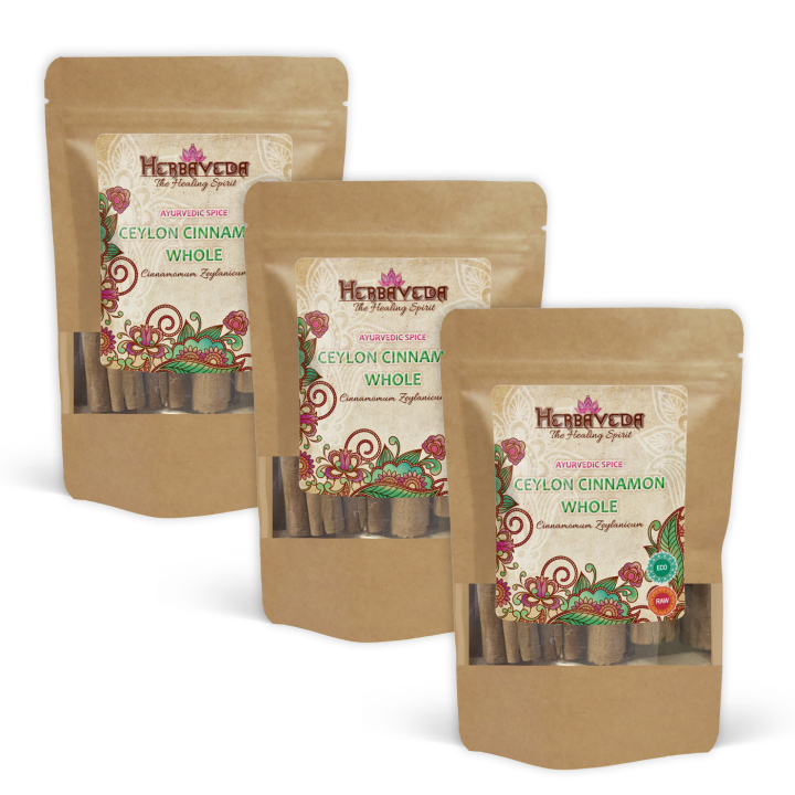 Ceylon Kanelstenger ØKO 5 stk x 3 pakker i gruppen Råvarer & Drikke / Spiskammer / Krydder & Salt hos Rawfoodshop Scandinavia AB (K23411-SET3)