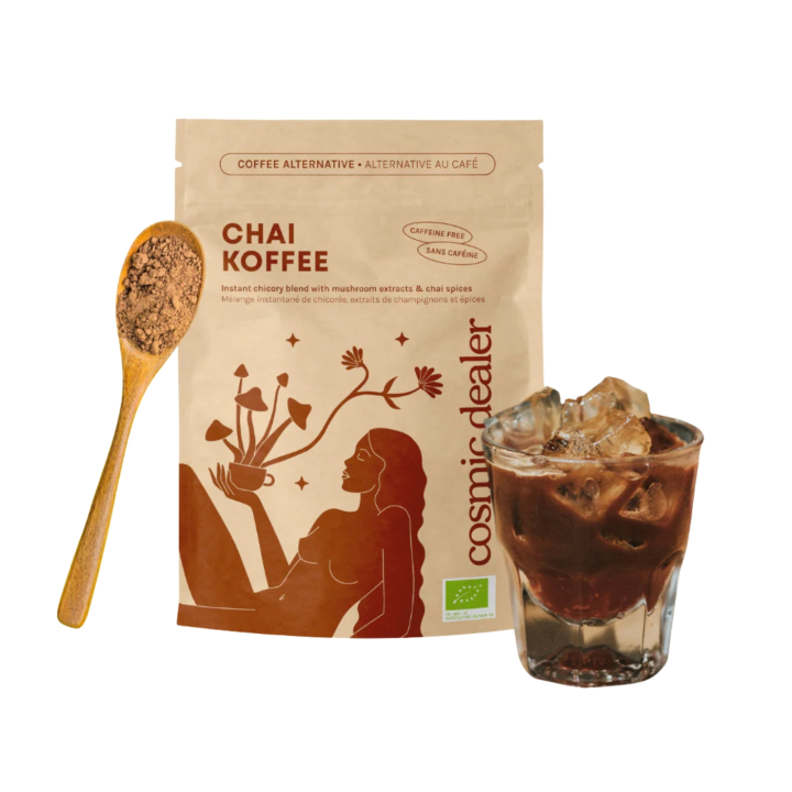 Chaikaffe ØKO 100g i gruppen Råvarer & Drikke / Drikkevarer / Kaffe hos Rawfoodshop Scandinavia AB (KCHAI)