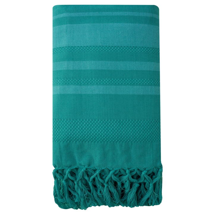 Fouta Atlantic i Økologisk Bomull 160x80cm i gruppen Hud & Kropp / Bad & Spa / Håndklær hos Rawfoodshop Scandinavia AB (KFO8AT)