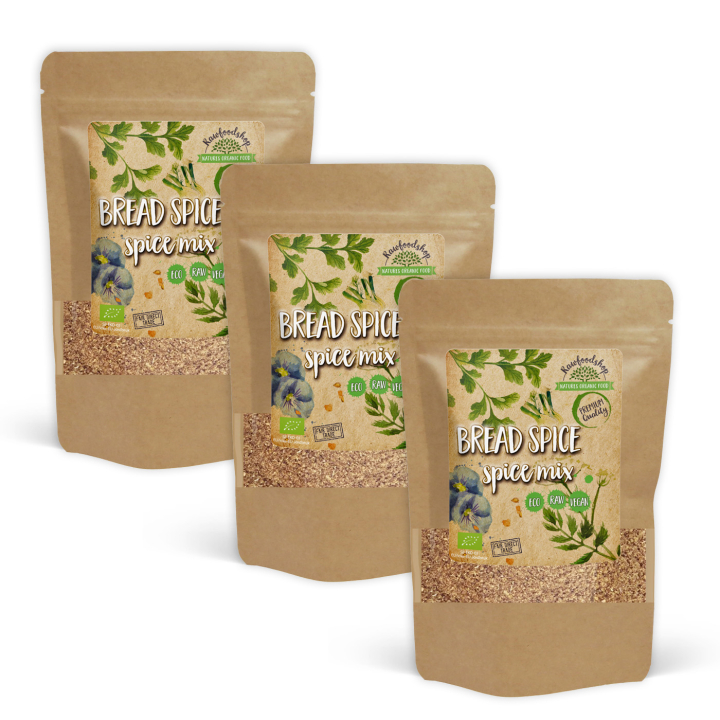 Brødkrydder ØKO 50g x 3 pakker i gruppen Råvarer & Drikke / Spiskammer / Krydder & Salt hos Rawfoodshop Scandinavia AB (KRY93-SET3)