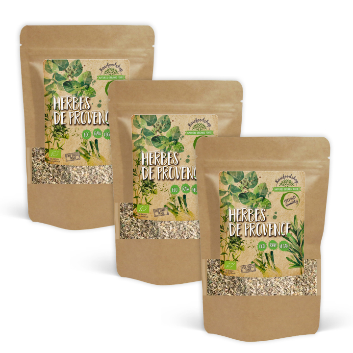 Herbes de Provence ØKO 50g x 3 pakker i gruppen Råvarer & Drikke / Spiskammer / Krydder & Salt hos Rawfoodshop Scandinavia AB (KRY94-SET3)