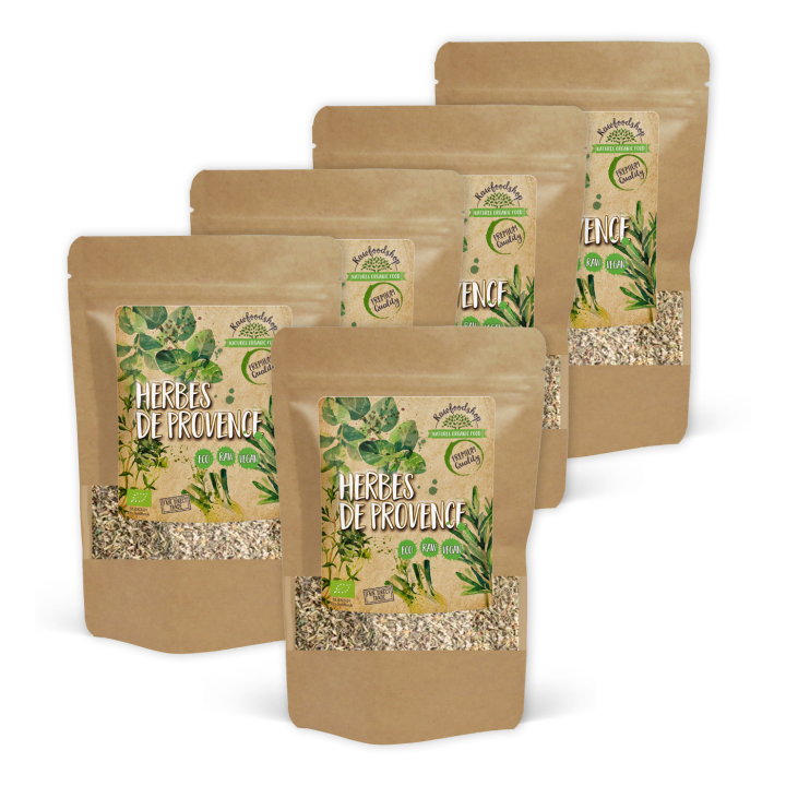 Herbes de Provence ØKO 50g x 5 pakker i gruppen Råvarer & Drikke / Spiskammer / Krydder & Salt hos Rawfoodshop Scandinavia AB (KRY94-SET5)