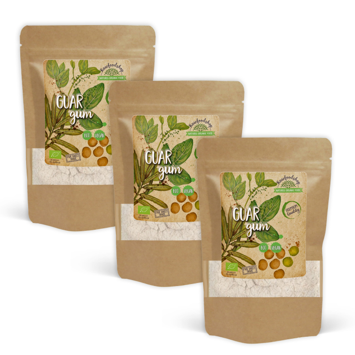 Guarkjernemel ØKO 125g x 3 pakker i gruppen Råvarer & Drikke / Baking / Mel hos Rawfoodshop Scandinavia AB (LBAK125018E-SET3)