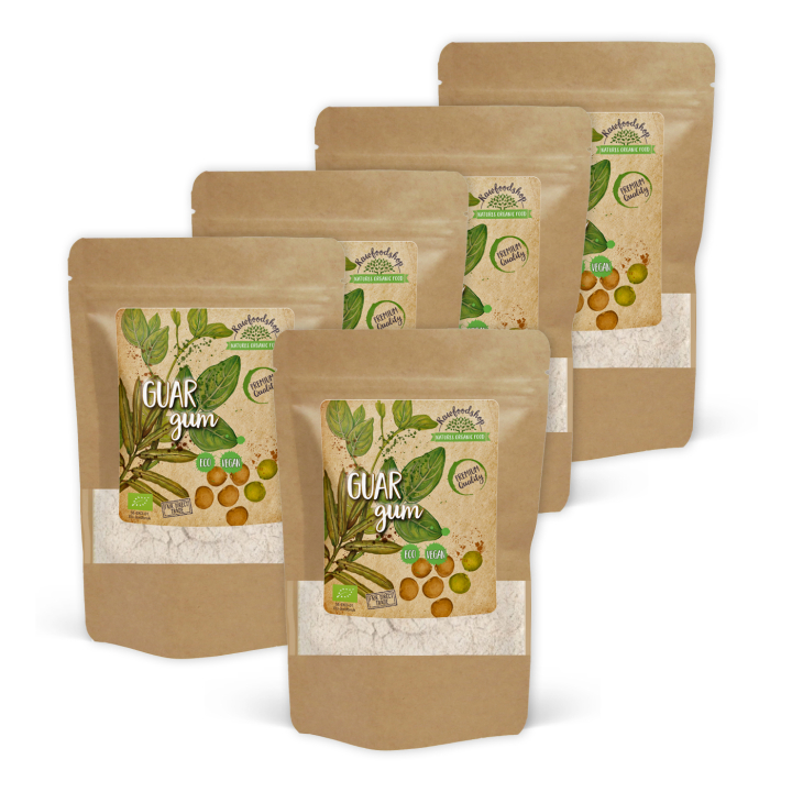 Guarkjernemel ØKO 125g x 5 pakker i gruppen Råvarer & Drikke / Baking / Mel hos Rawfoodshop Scandinavia AB (LBAK125018E-SET5)